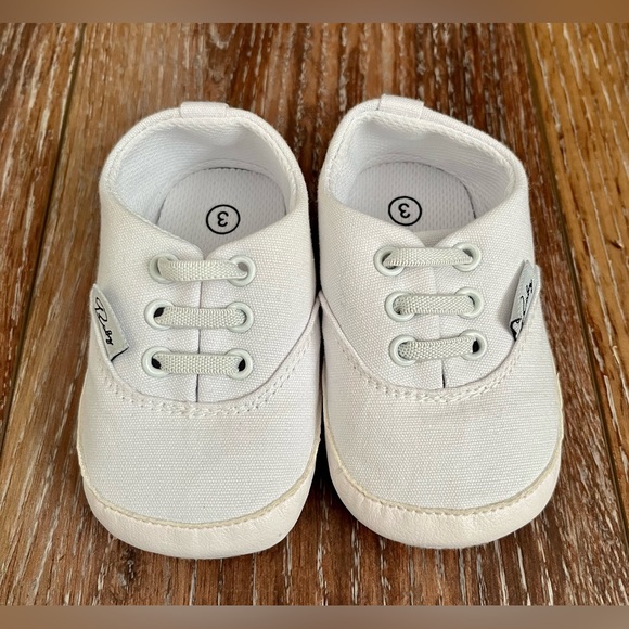 NWOT Baby Unisex Canvas Anti-Slip Sneakers Size 3 - Picture 4 of 4